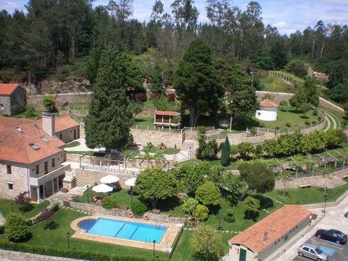 Pazo De Adran Hotel Milladoiro Exterior photo